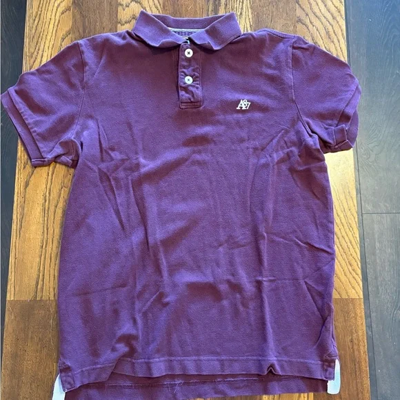 Aeropostale Men's Polo Shirt in Deep Purple - Picture 2 of 5
